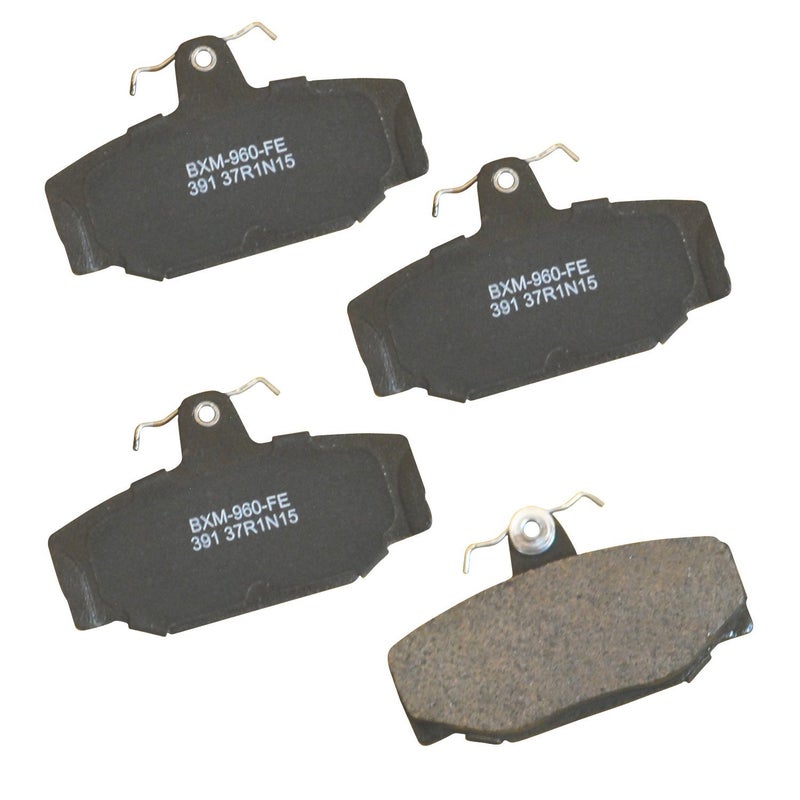 Bendix Premium SBM391 Semi-Metallic Rear Brake Pads for Volvo 760 1990-1988, 780 1991-1988, 940 1994-1991, 960 1995-1992, 960 1997, S70 1999, S90 1998-1997, V70 1999-1998, V90 1998-1997 - Image 1
